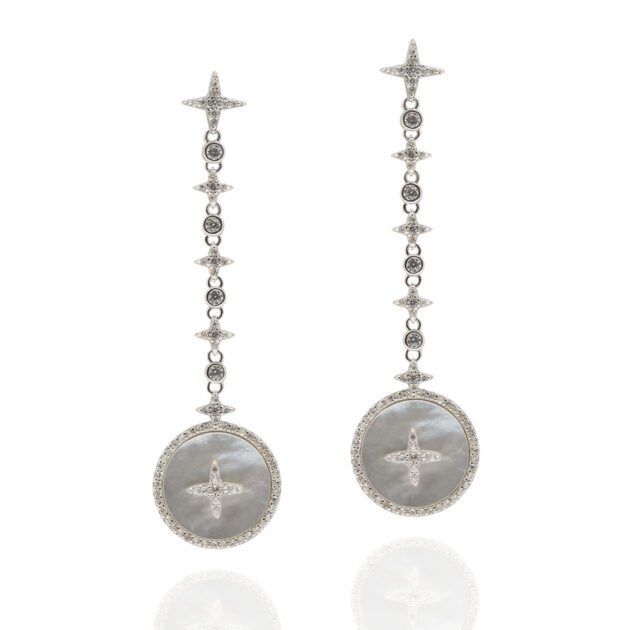 Pikad rippuvad kõrvarõngad "Capri"