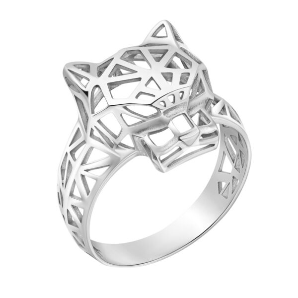 Silver ring "Panther"