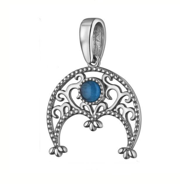 Slavic silver amulet pendant “Mokosh”